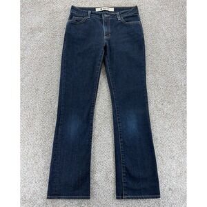 Vintage 20 Year GAP Bootcut Jeans Women's 2 Blue Dark Wash Stretch Denim Y2K '06